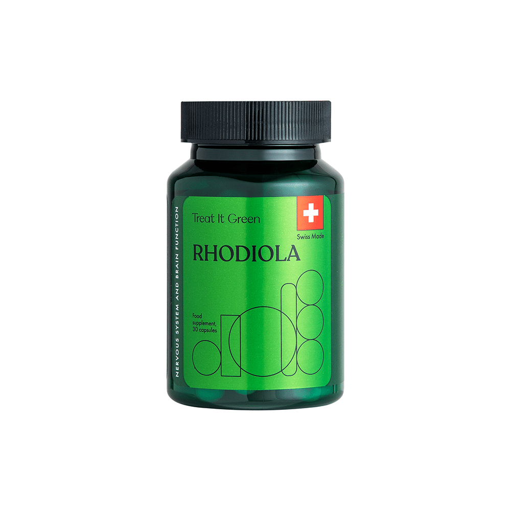 Rhodiola: Nervous System & Brain Function (30 kaps)
