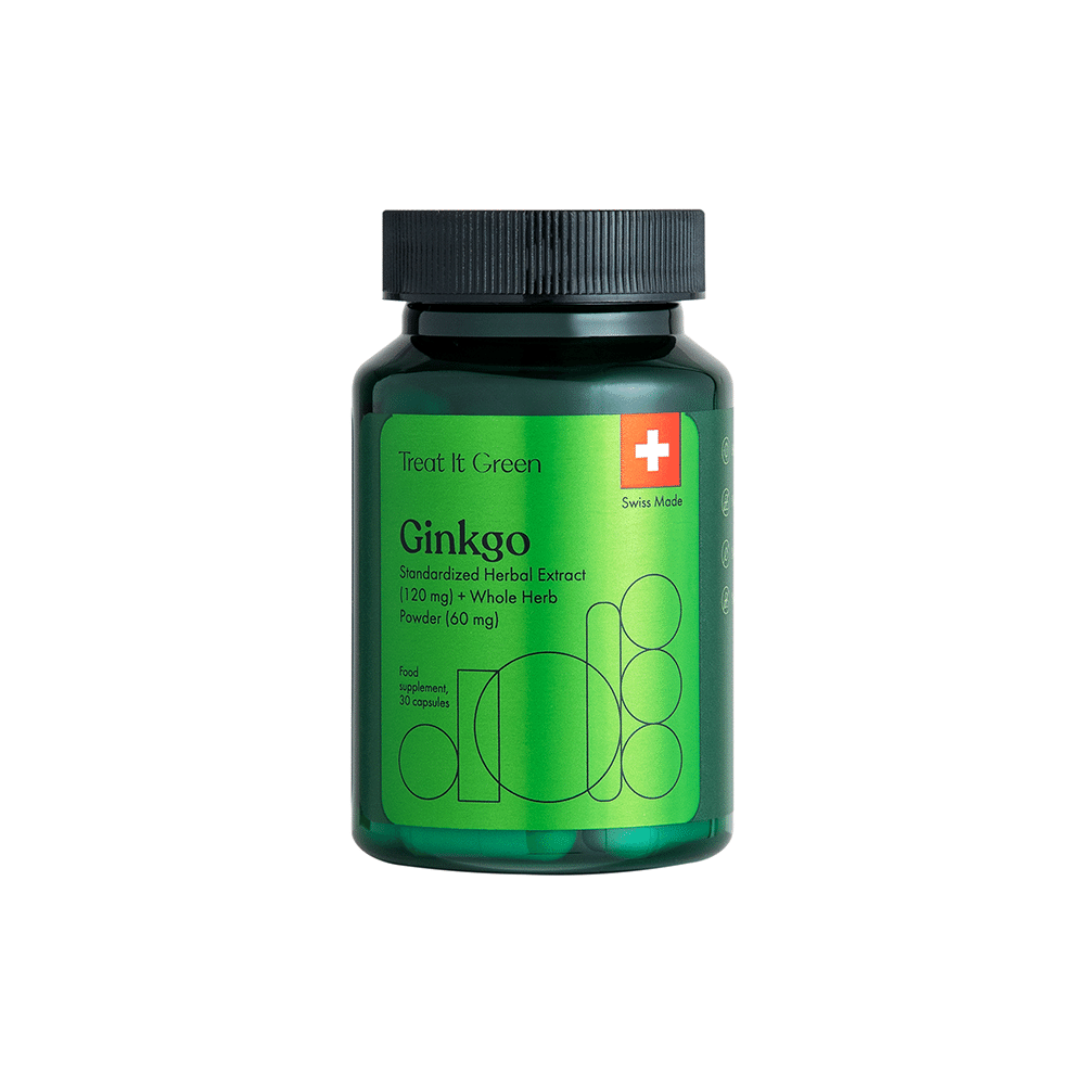 Ginkgo | 160 mg + 60 mg (30 kaps)
