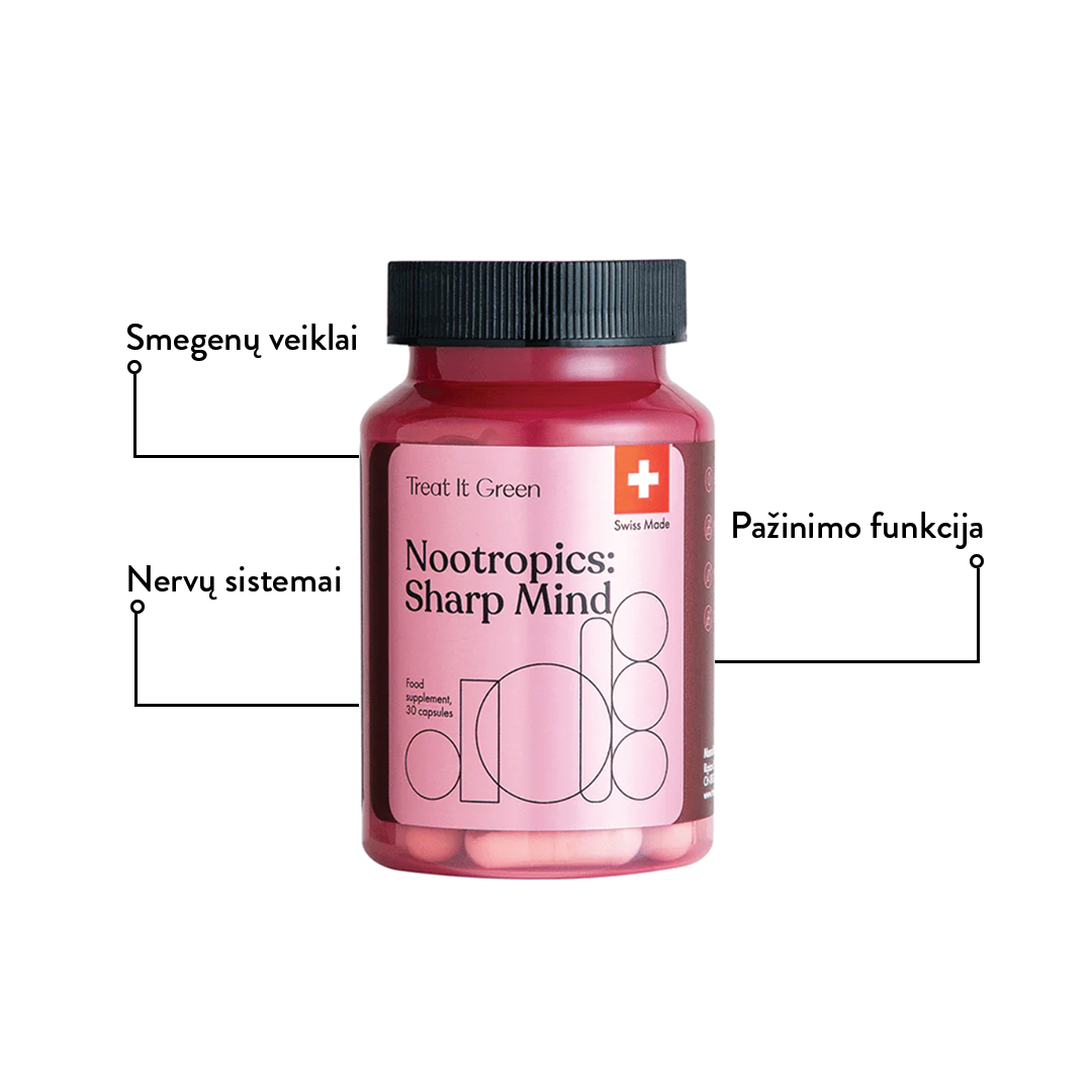 Nootropics: Sharp Mind (30 kaps)