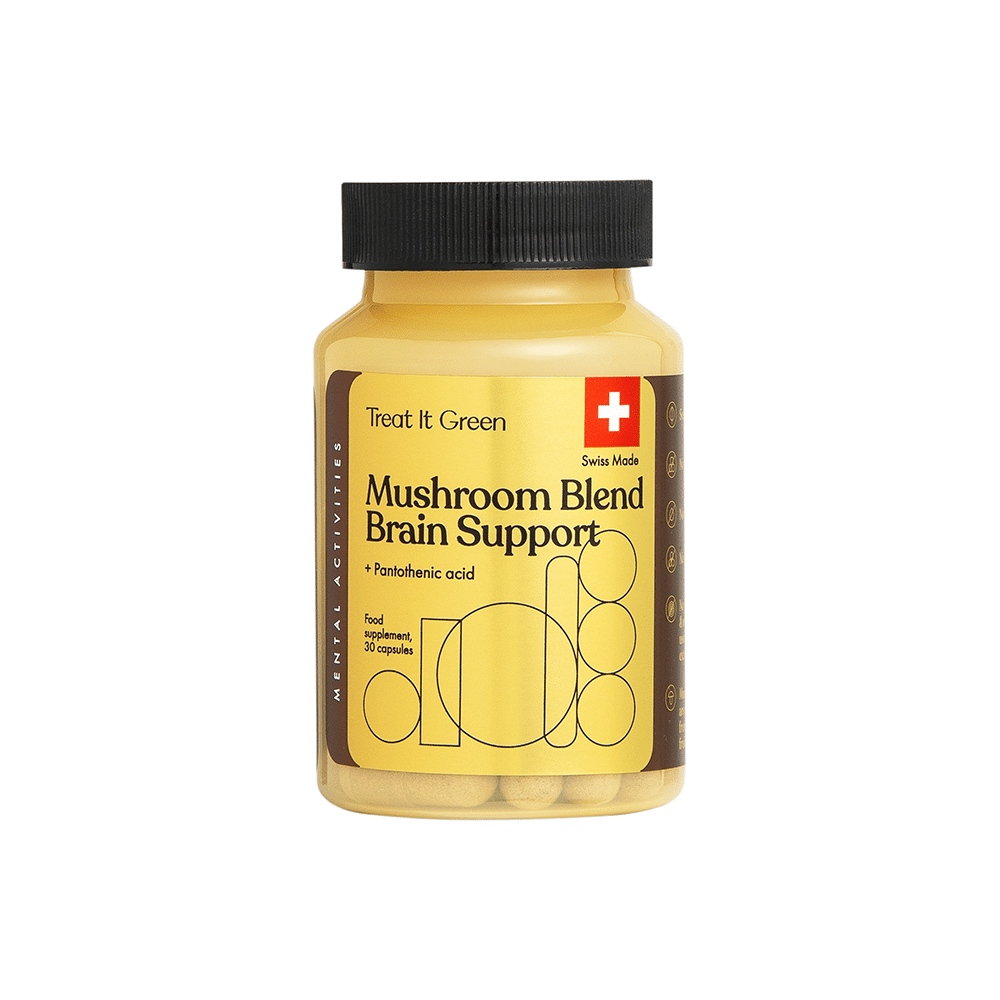 Mushroom Blend Brain Support (30 kaps)