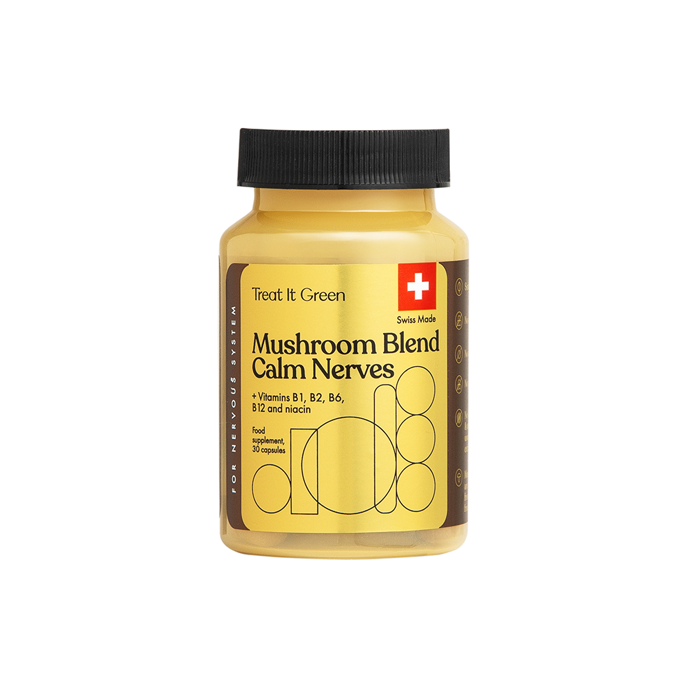 Mushroom Blend Calm Nerves (30 kaps)