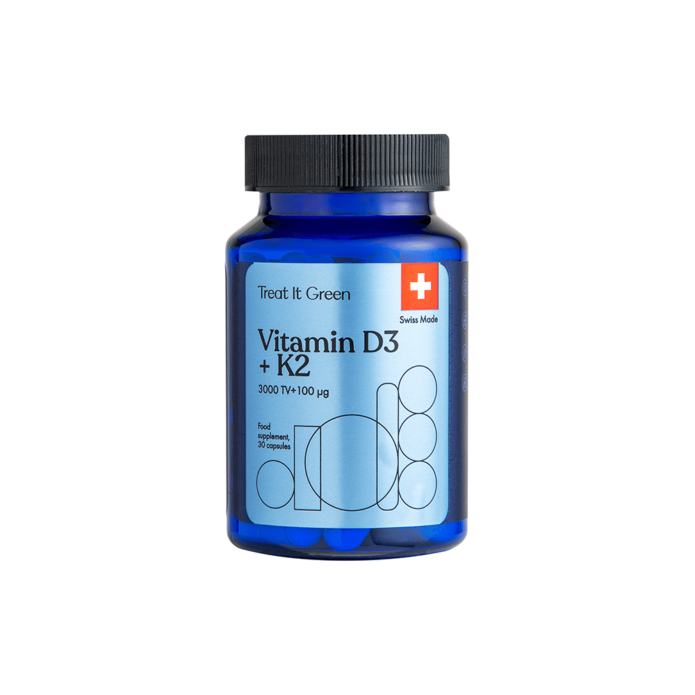 Vitamin D3 + K2 (30 kaps)